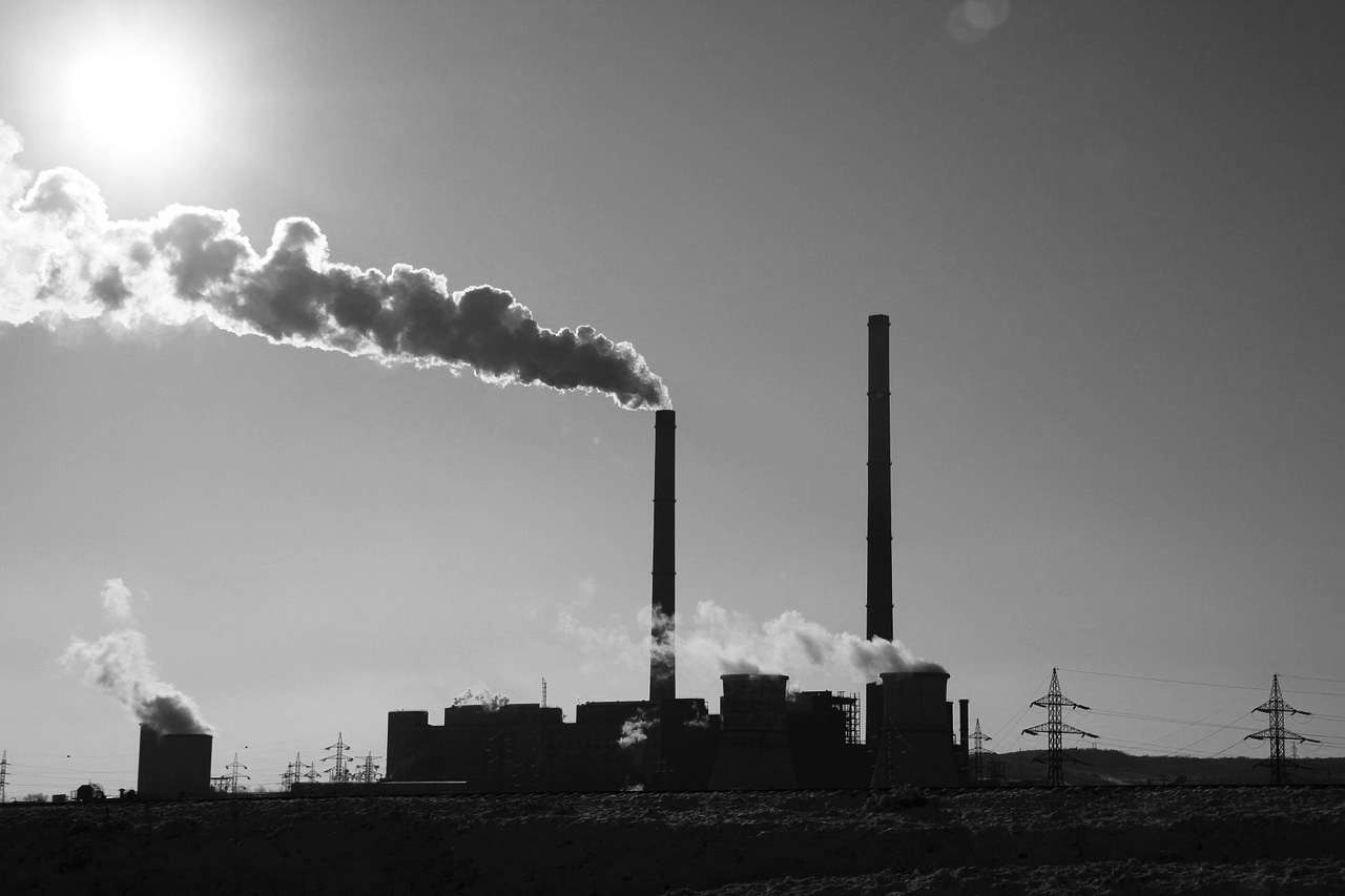 power plant smoke factory