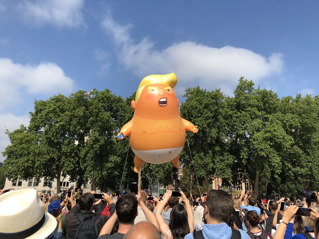 Big Baby Donald Trump Blimp Taken In By Museum Of&nbsp;London