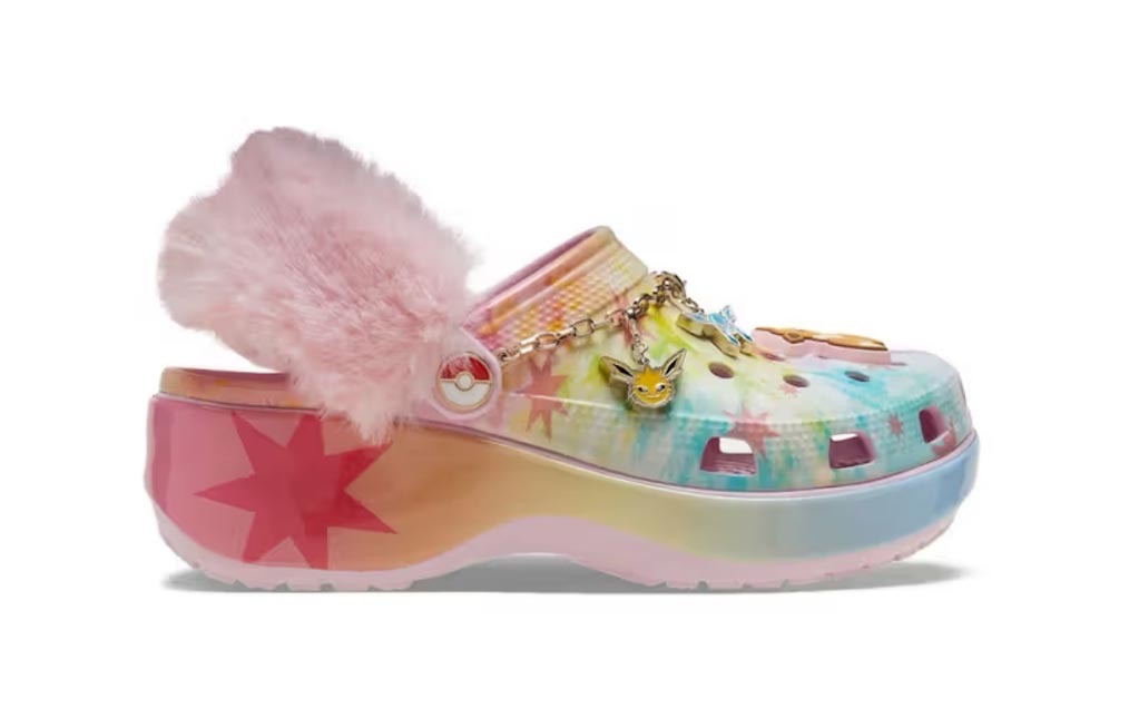 Crocs x Pokemon Set to Release a Vibrant and Crammed Eevee Design