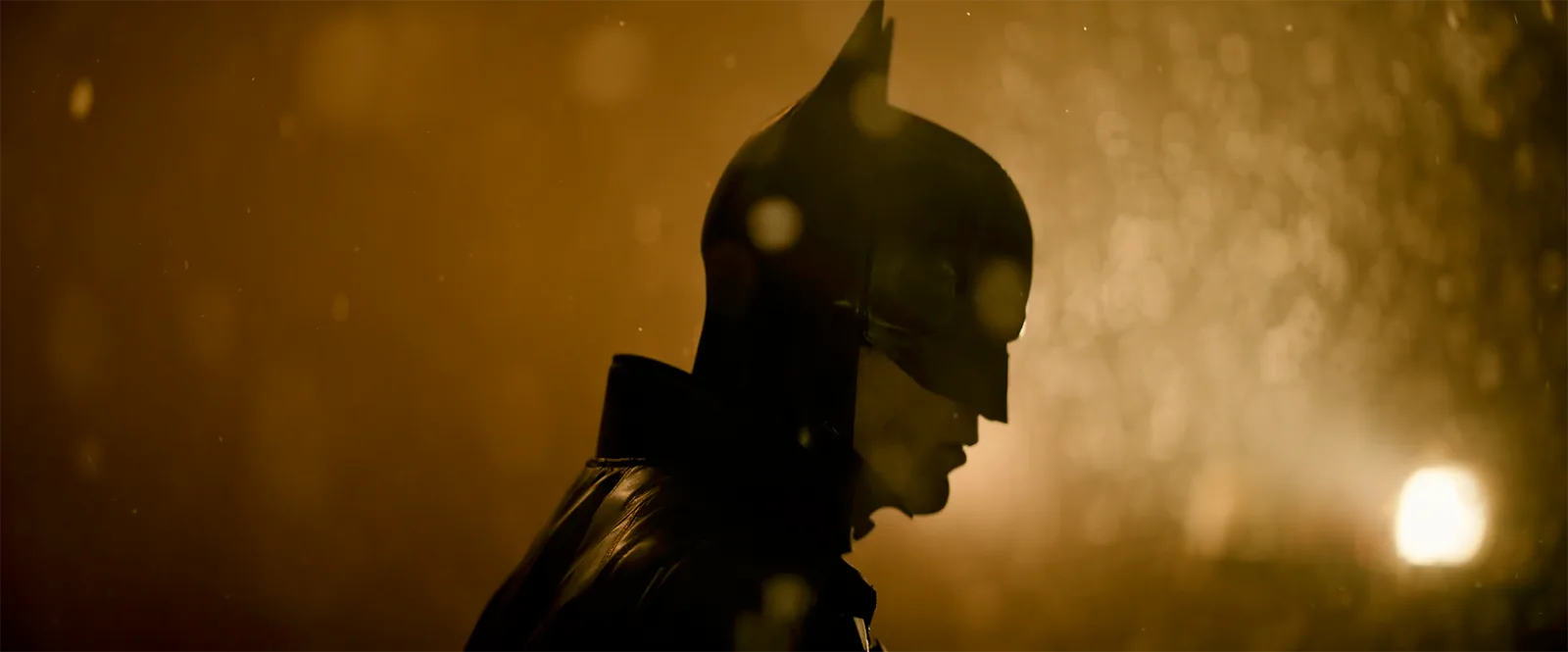 Robert Pattinson in screen test footage from Matt Reeves' upcoming 2028 film, The Batman Part II.