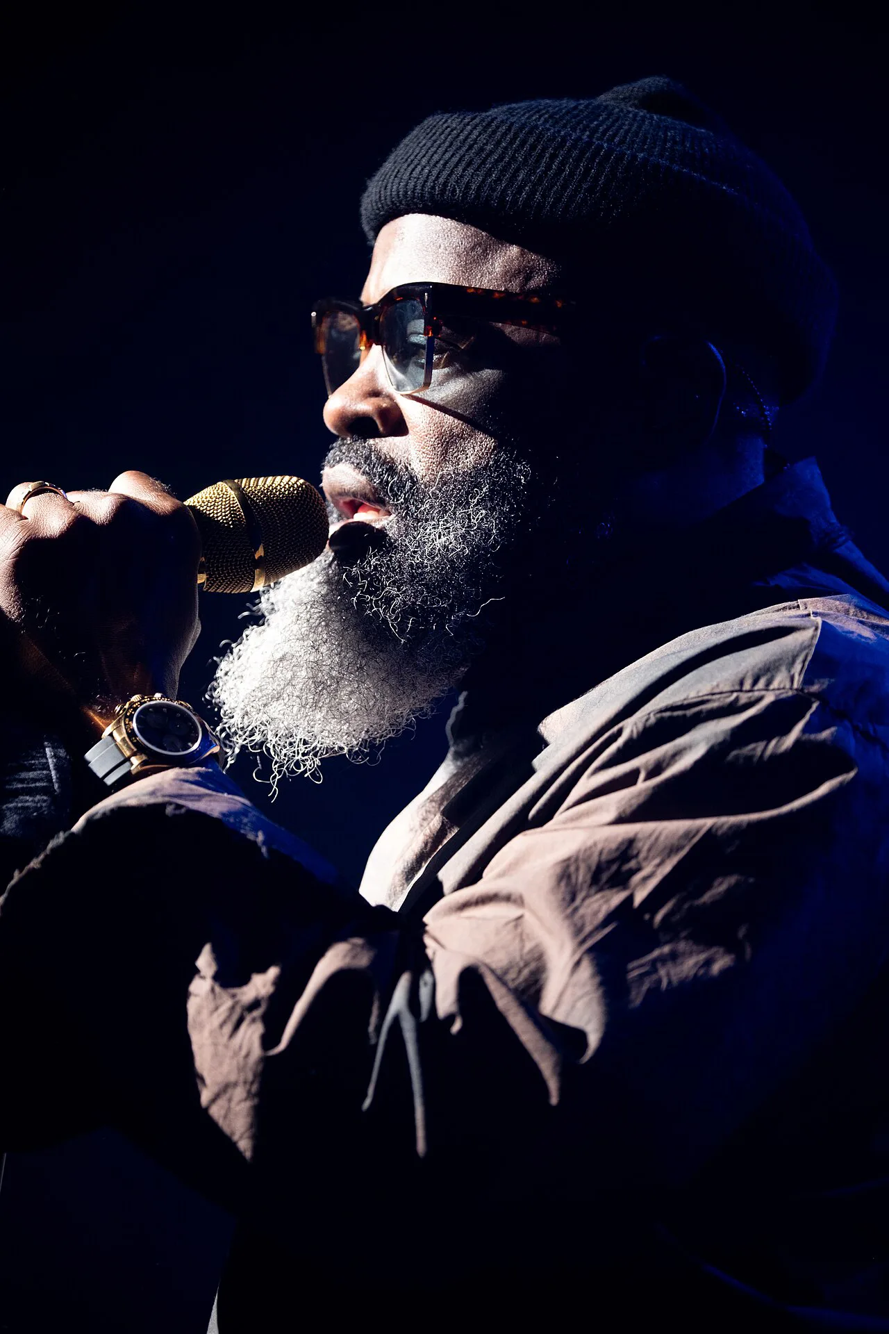 Black Thought performing at the 2026 Montreux Jazz Festival.